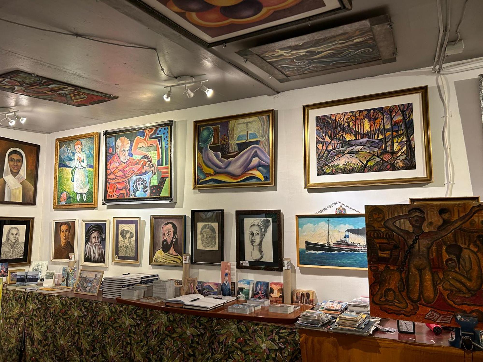 Brimarsbru Sleep Inn-Art Gallery Njarthvik Dış mekan fotoğraf